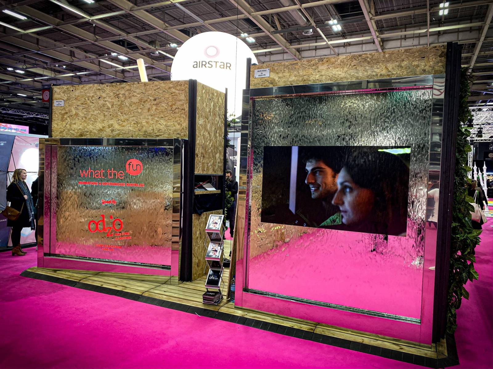 Sublimez votre espace avec notre mur d’eau sur Lille, Paris, Lyon et Marseille